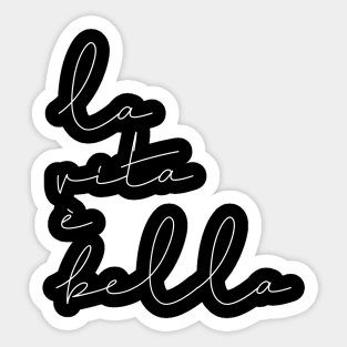 La vita è bella Sticker